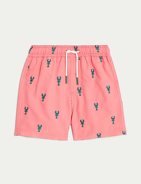 Embroidered Swim Shorts (2-8 Yrs) - BE
