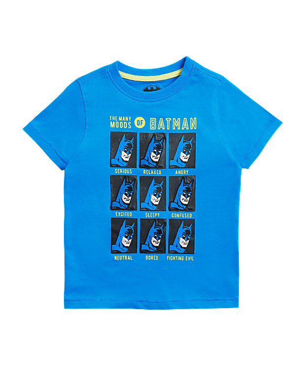 Pure Cotton Batman™ T-Shirt (2 -7 Yrs)