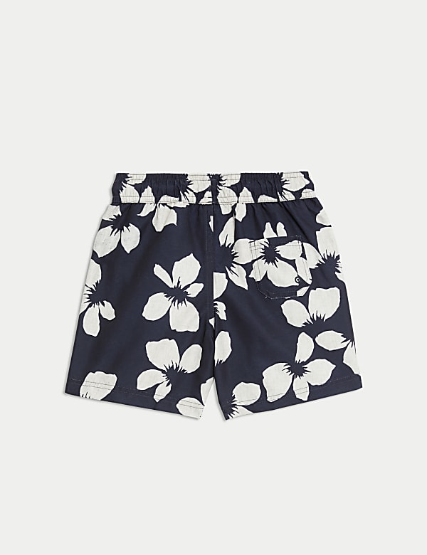 Mini Me Floral Swim Shorts (2-8 Yrs)