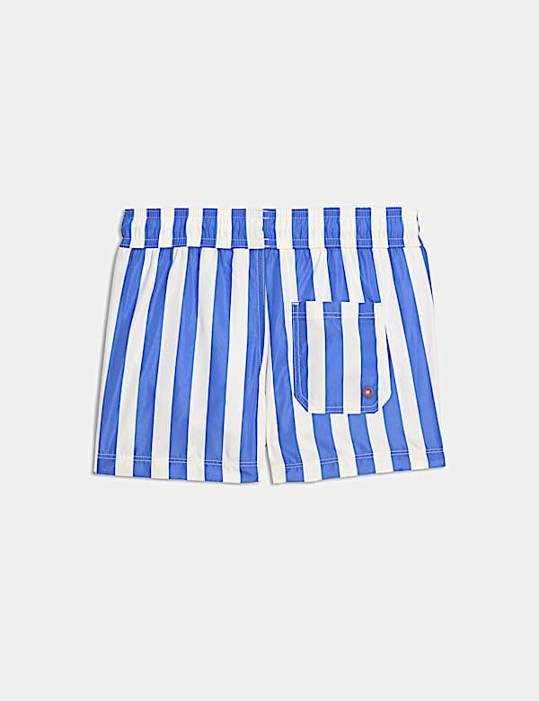Shorter Length Stripe Swim Shorts (2-8 Yrs)