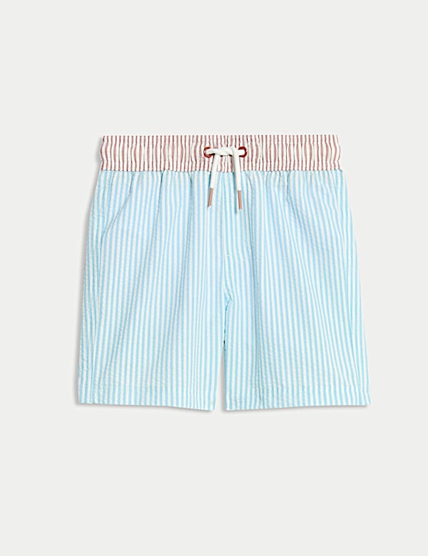 Ticking Stripe Swim Shorts (2-8 Yrs) - KG