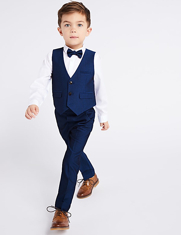 Buy 4 Piece Suit Outfit 3 Mths 7 Yrs at Marks Spencer