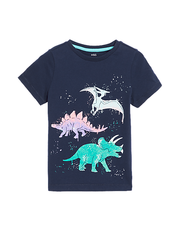 Pure Cotton Dinosaur T-shirt