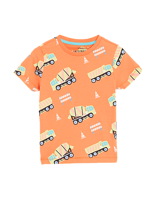 Pure Cotton Truck T-Shirt