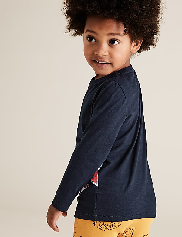 Cotton Save Our Planet Tiger Top (2-7 Yrs)