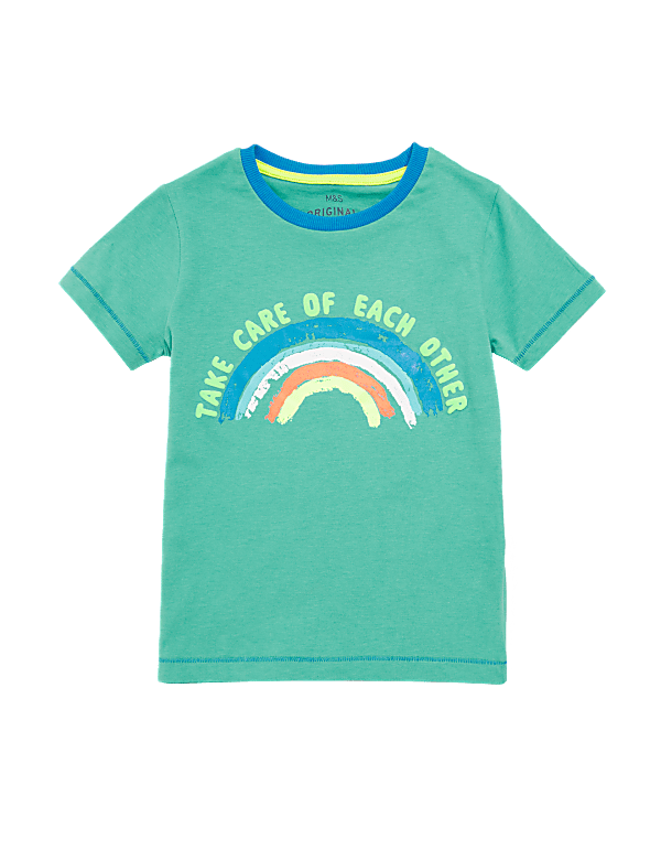Organic Cotton Rainbow T-Shirt