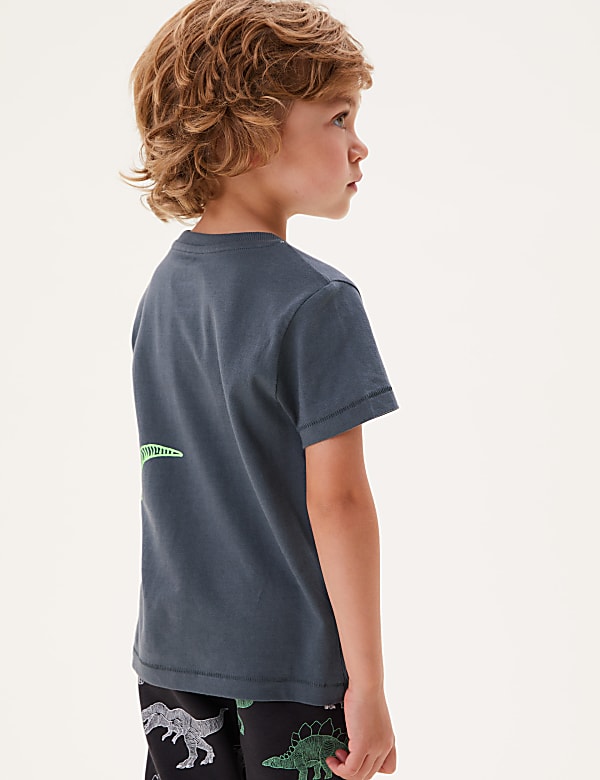 Pure Cotton Dinosaur T-Shirt (2-7 Yrs)