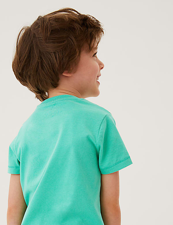 Pure Cotton Dinosaur T-Shirt (2-7 Yrs)