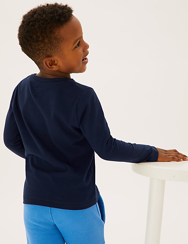 Pure Cotton Dinosaur Top (2-7 Yrs)