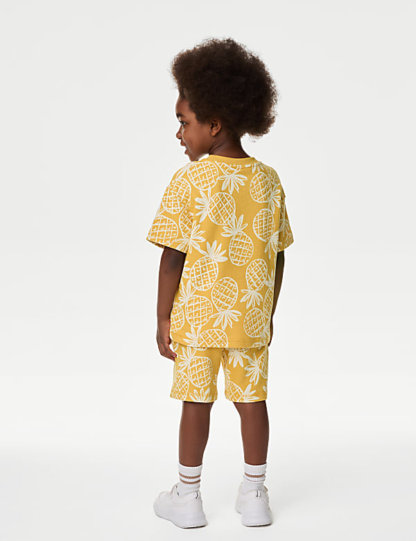 2pc Pure Cotton Pineapple Outfit (2-8 Yrs)