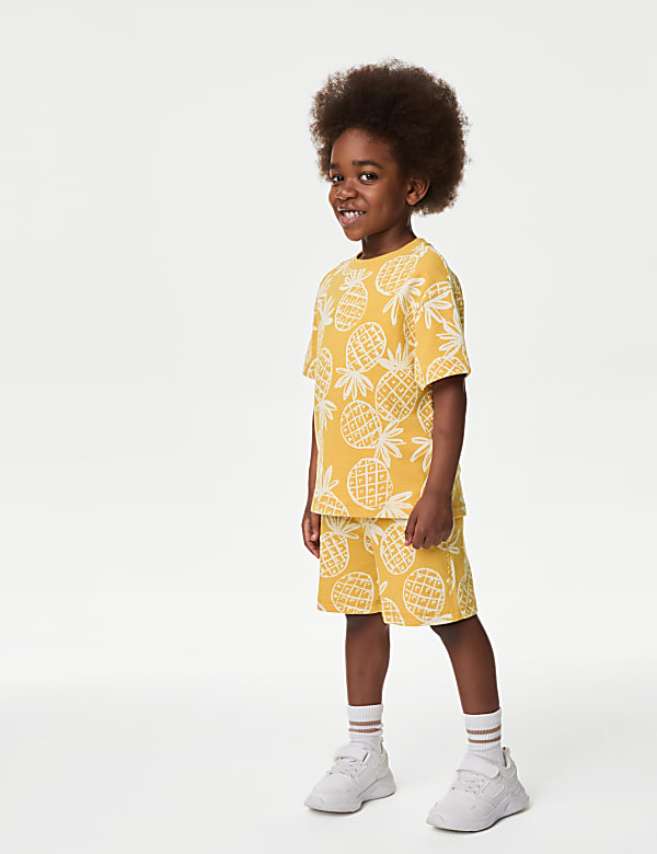 2pc Pure Cotton Pineapple Outfit (2-8 Yrs)