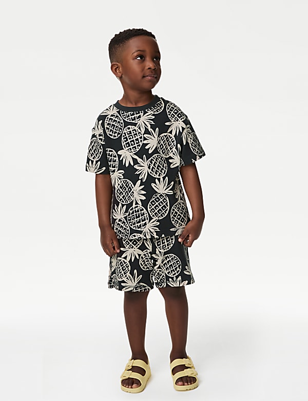 2pc Pure Cotton Pineapple Outfit (2-8 Yrs)