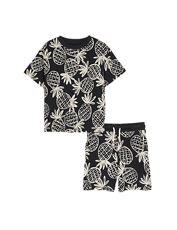 2pc Pure Cotton Pineapple Outfit (2-8 Yrs)