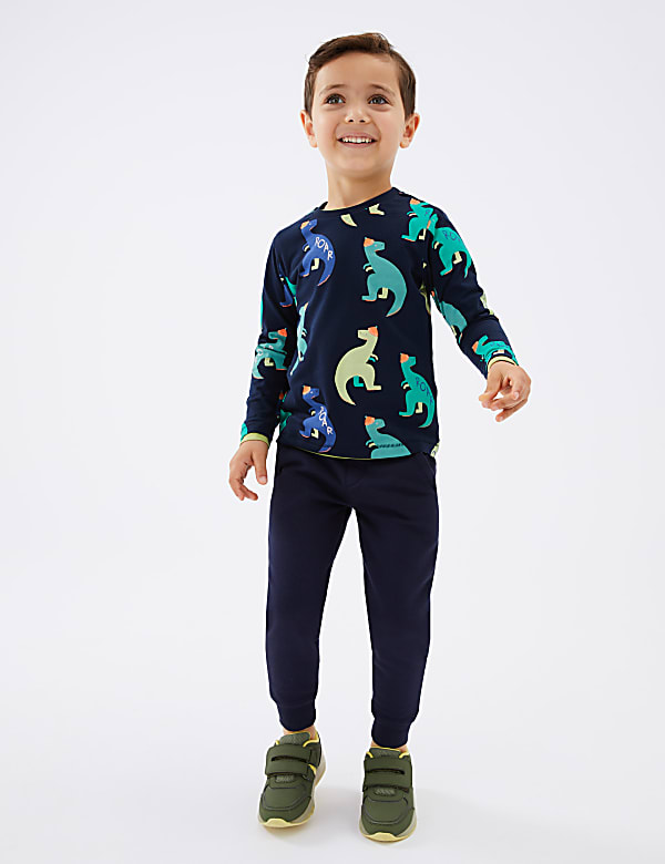 Pure Cotton Dinosaur Top (2-7 Yrs)