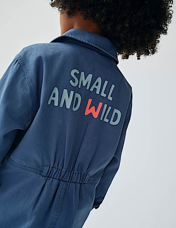 Combinaison en jean 100 % coton (du 1 au 10 ans) - CH