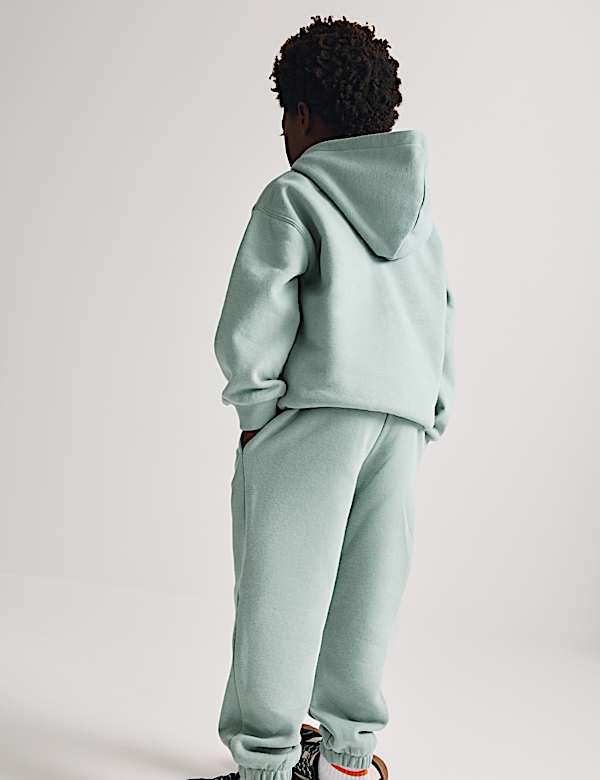 4-częściowy zestaw z bluzą z kapturem z przewagą bawełny (2&ndash;8 lat) - PL