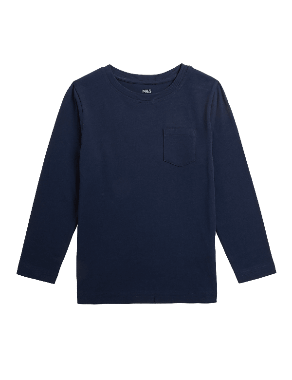 Pure Cotton Plain Top (2-7 Yrs)