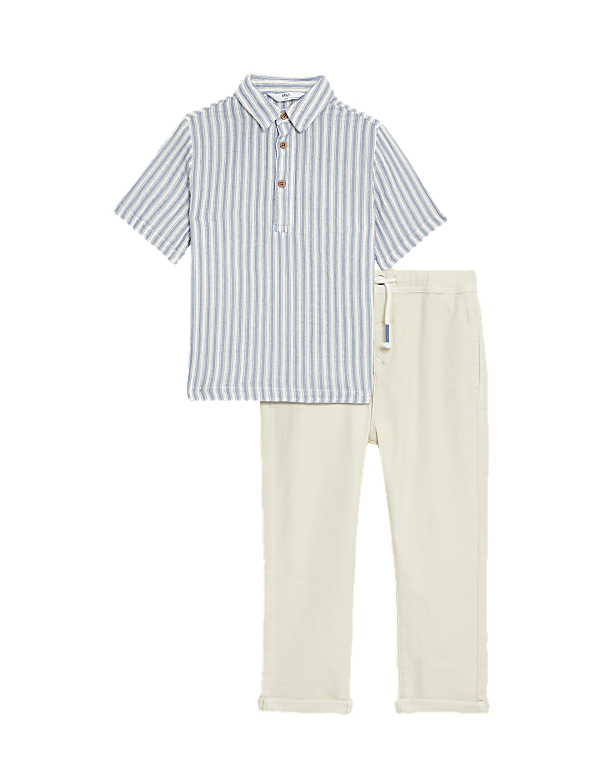 2pc Cotton Rich Top & Bottom Outfit (2-8 Yrs)