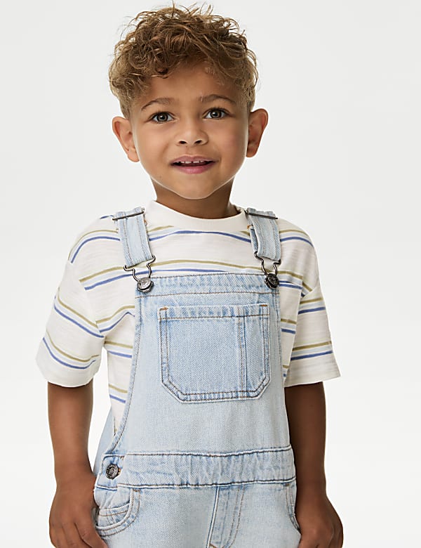 2pc Pure Cotton Striped Outfit (2-8 Yrs)