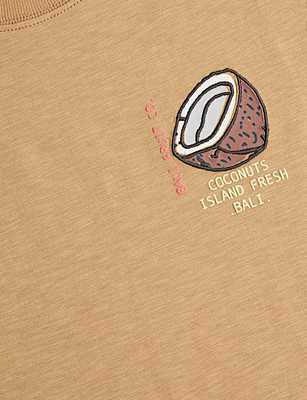 2 Piece Pure Cotton Bali Coconuts Outfit (2-8 Yrs)