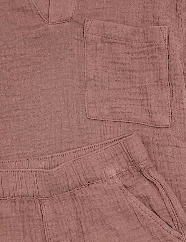 2 Piece Pure Cotton Double Cloth Outfit (2-8 Yrs)