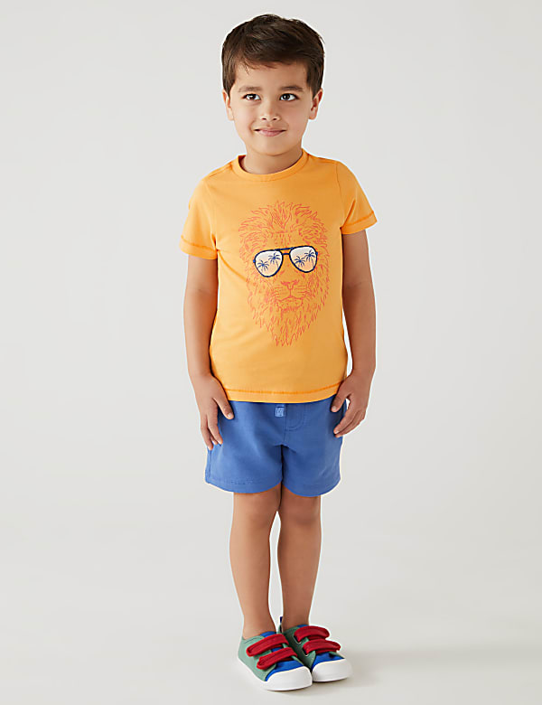 Pure Cotton Lion T-Shirt