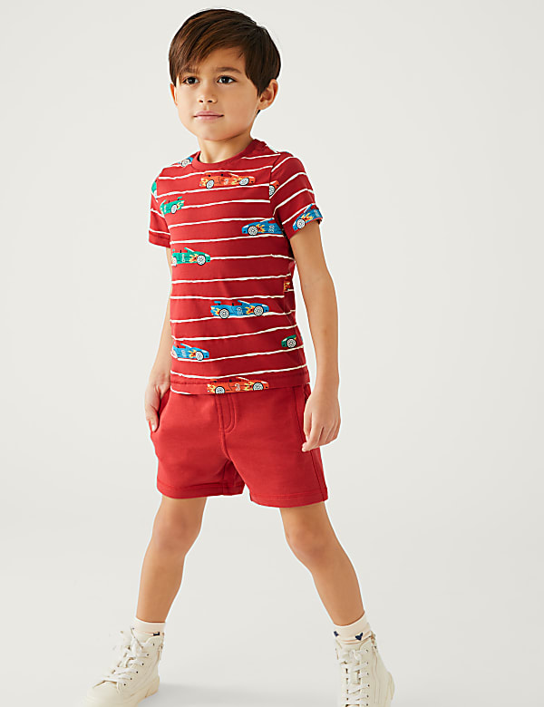 Pure Cotton Car T-Shirt