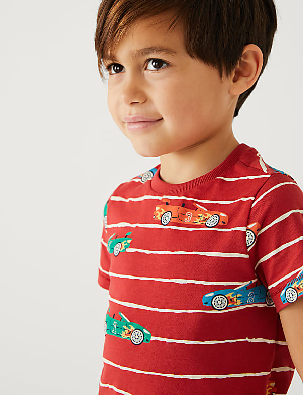 Pure Cotton Car T-Shirt