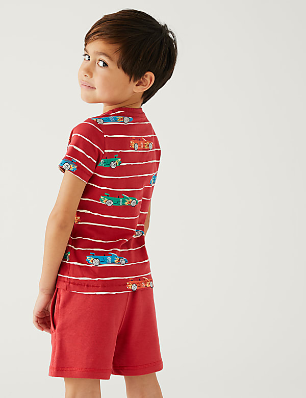 Pure Cotton Car T-Shirt