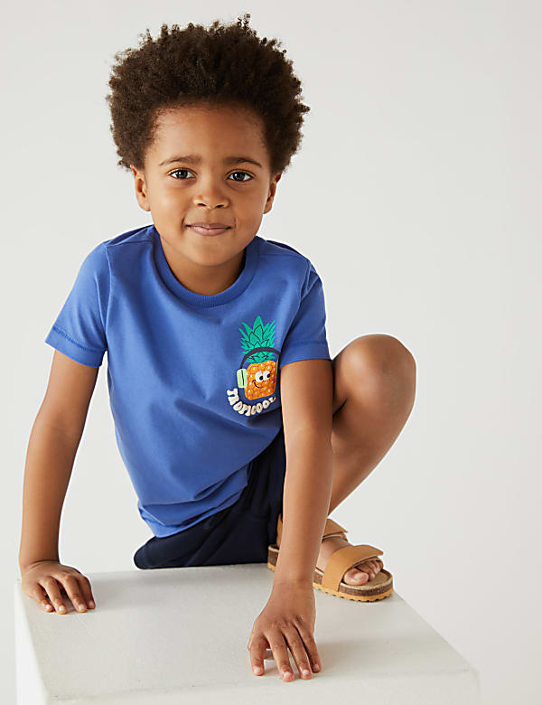 Pure Cotton Pineapple T-Shirt
