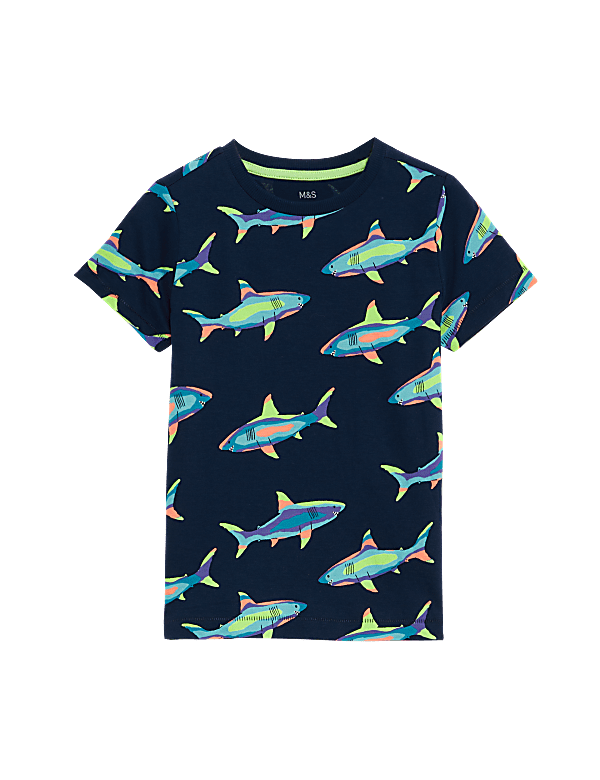 Pure Cotton Shark T-Shirt