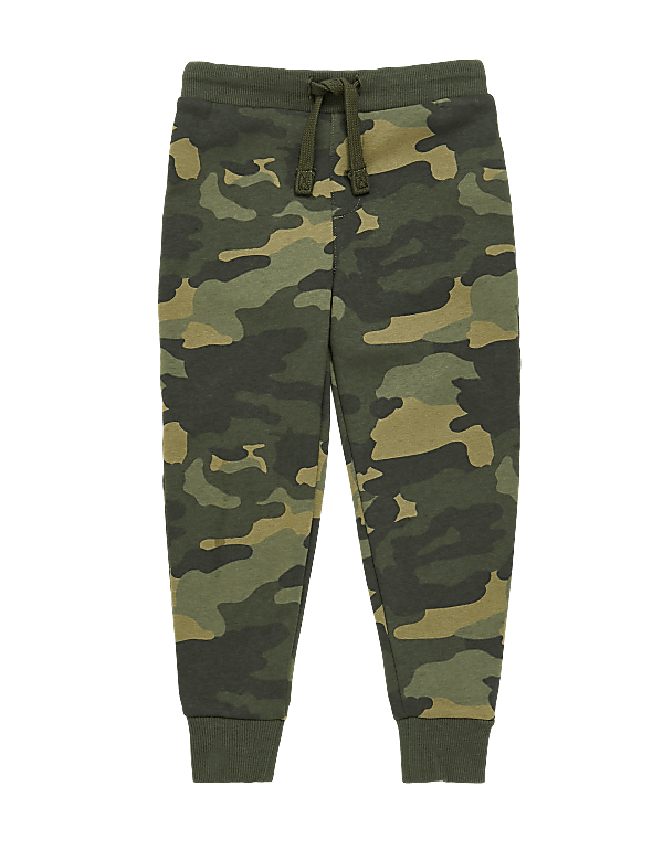 Organic Cotton Camouflage Joggers
