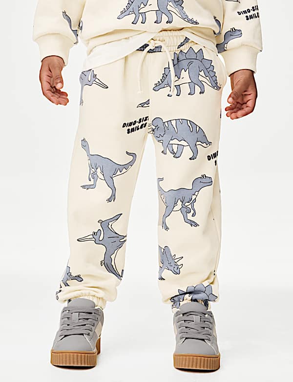 2-teiliges Outfit mit hohem Baumwollanteil und Dinosauriermuster (1&ndash;16 J.) - DE