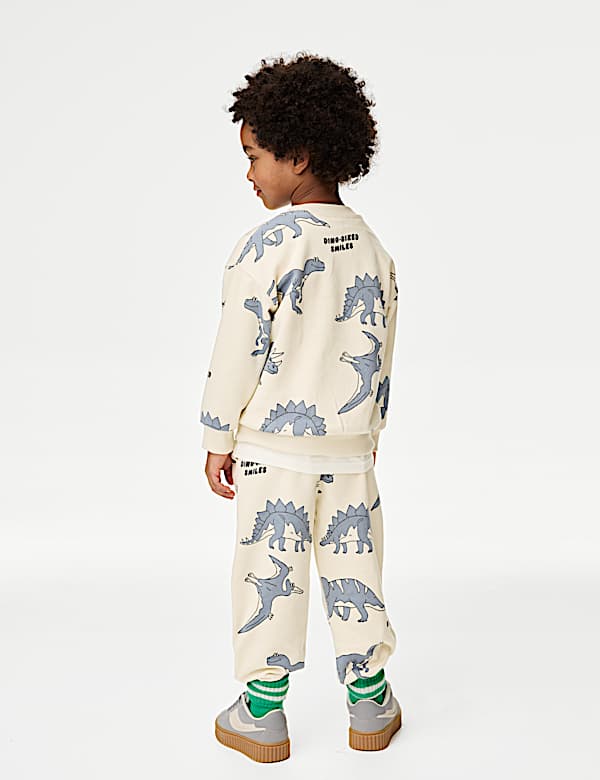 2-teiliges Outfit mit hohem Baumwollanteil und Dinosauriermuster (1&ndash;16 J.) - DE