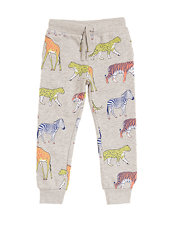 Organic Cotton Animal Joggers (2-7 Yrs)