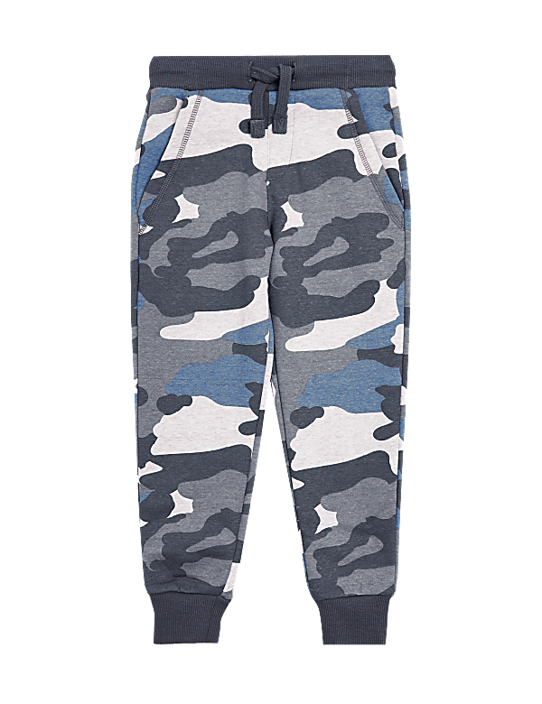 Cotton Rich Camouflage Joggers (2-7 Yrs)