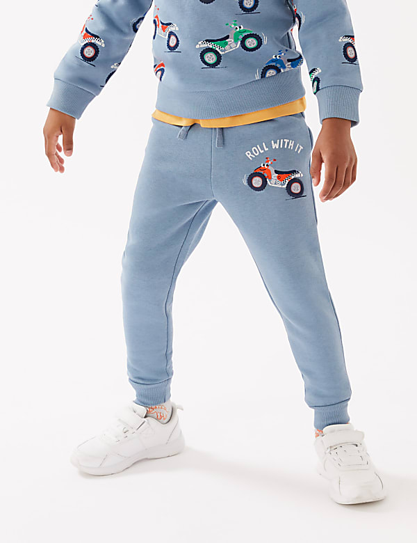 Cotton Rich Quad Bike Joggers (2-7 Yrs)