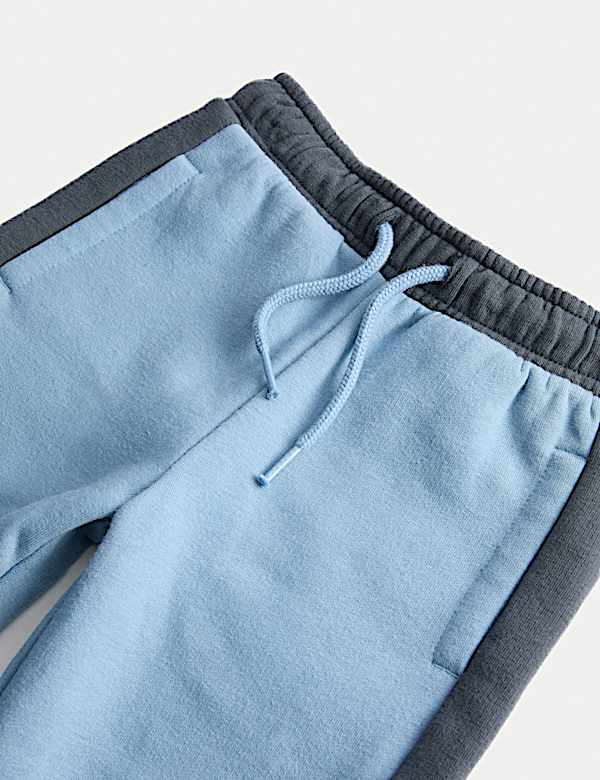 2pc Colour Block Hooded Top & Bottom Outfit (2-8 Yrs)