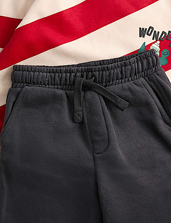 2pc Pure Cotton Christmas Outfit (1-8 Yrs) - NZ