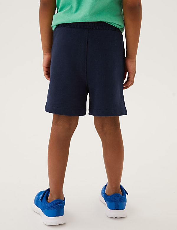 Cotton Rich Dinosaur Shorts (2-7 Yrs)