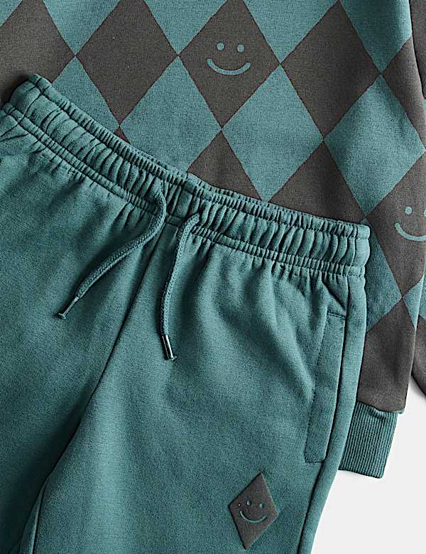 2 Piece Cotton Rich Graphic Outfit (2-8 Yrs) - CA