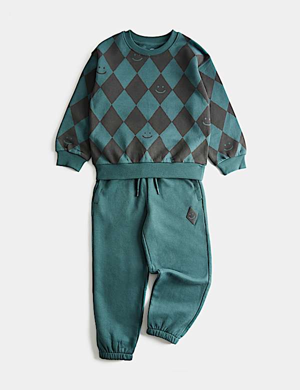 2 Piece Cotton Rich Graphic Outfit (2-8 Yrs) - CA