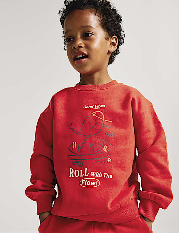 2 Piece Cotton Rich Graphic Outfit (2-8 Yrs) - GR