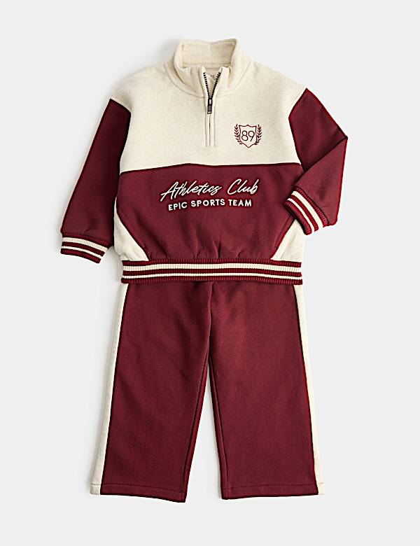 2 Piece Cotton Rich Sporty Outfit (2-8 Yrs) - RO