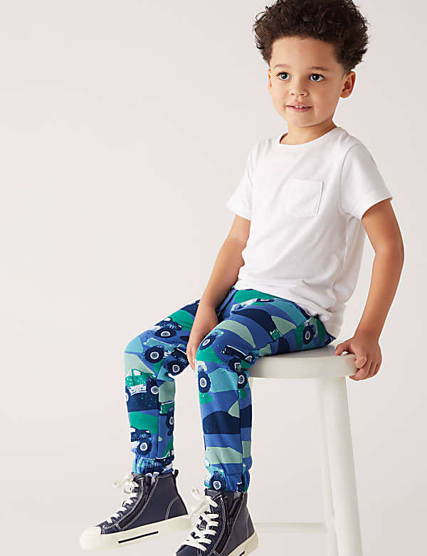 Cotton Rich Truck Joggers (2-8 Yrs)
