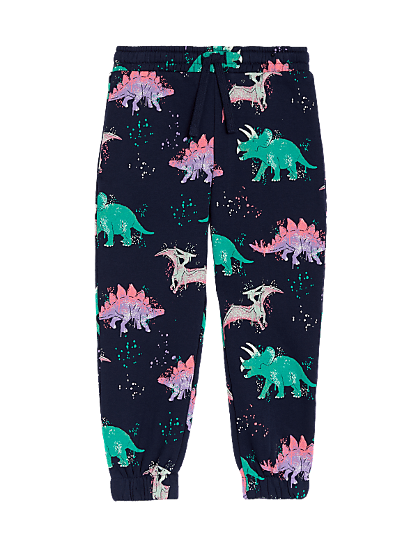 Cotton Rich Dinosaur Joggers