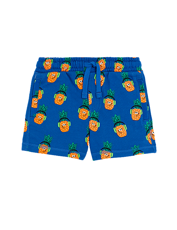 Cotton Rich Pineapple Shorts