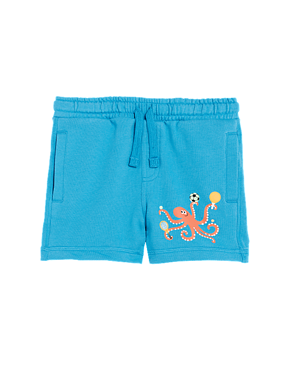 Cotton Rich Octopus Shorts