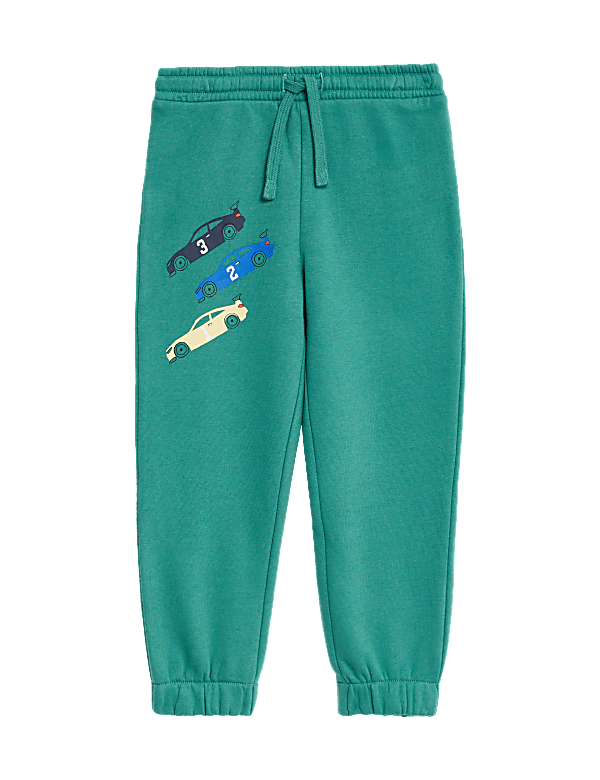 Cotton Rich Car Joggers (2-8 Yrs)