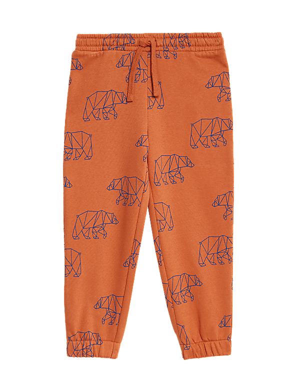 Cotton Rich Bear Joggers (2-8 Yrs)